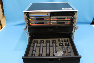 RACK 19 10U na mikrofóny